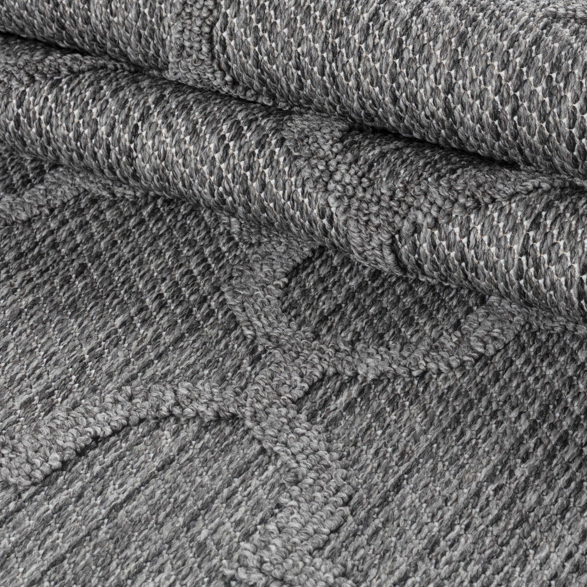 Natur Patara Buitenkleed Sisal Laagpolig Indoor en Outdoor Grijs