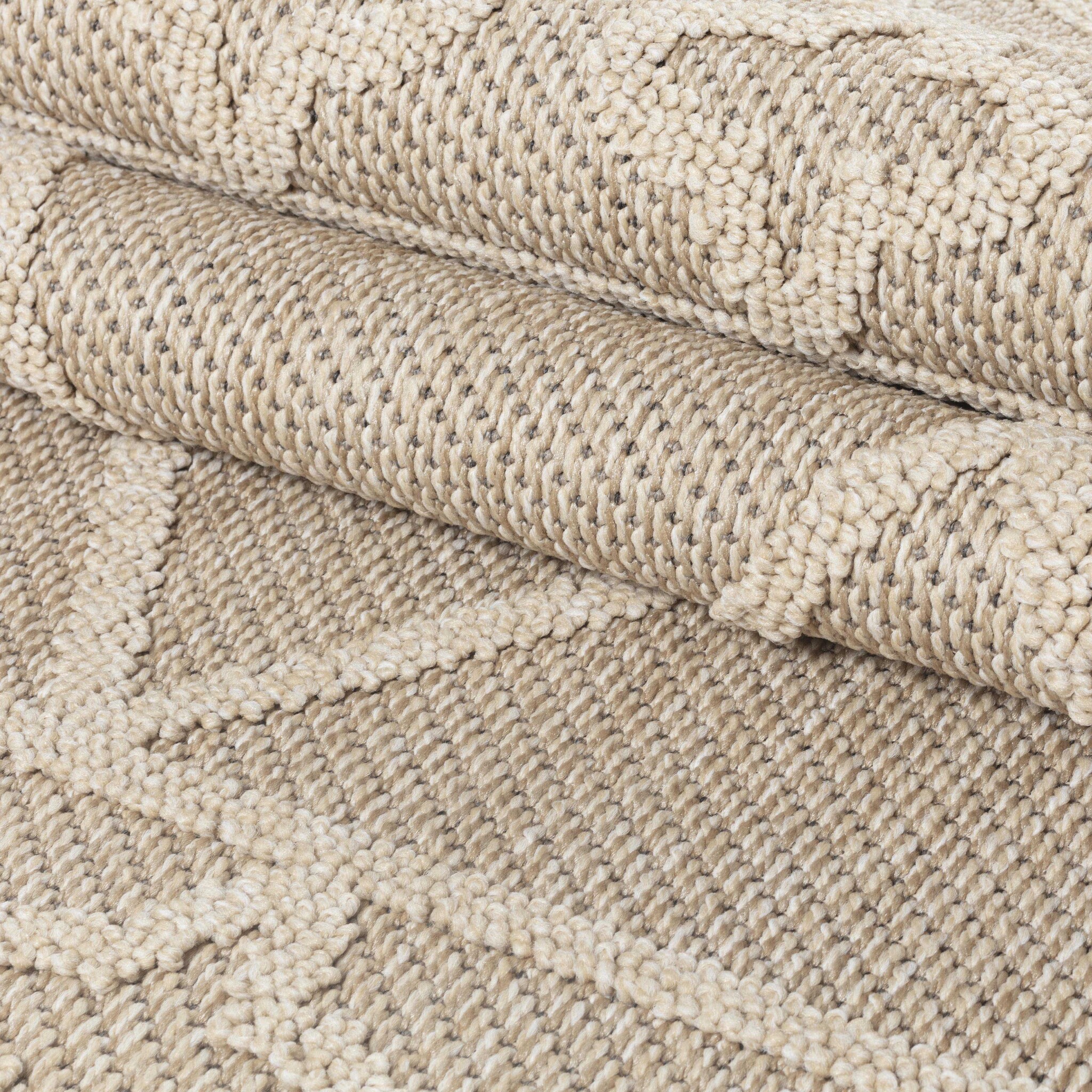 Natur Lucia Buitenkleed Sisal Laagpolig Indoor en Outdoor Beige