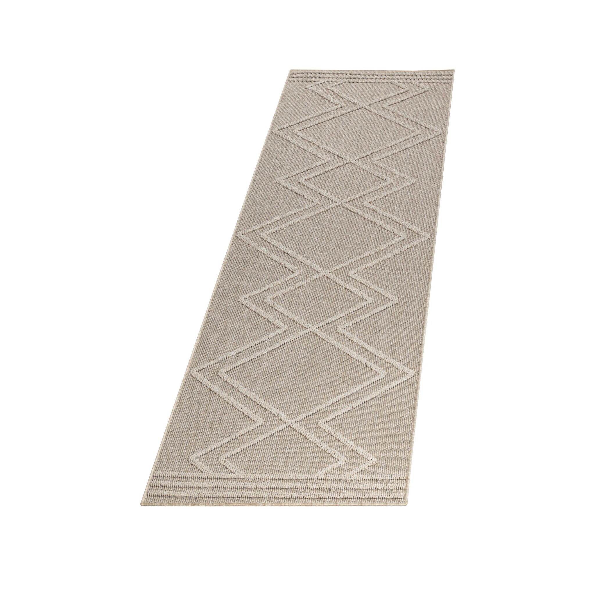 Natur Xantha Buitenkleed Sisal Laagpolig Indoor en Outdoor Beige