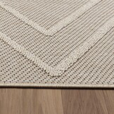 Natur Vloerkleed Xantha Buitenkleed Sisal Laagpolig Indoor en Outdoor Beige