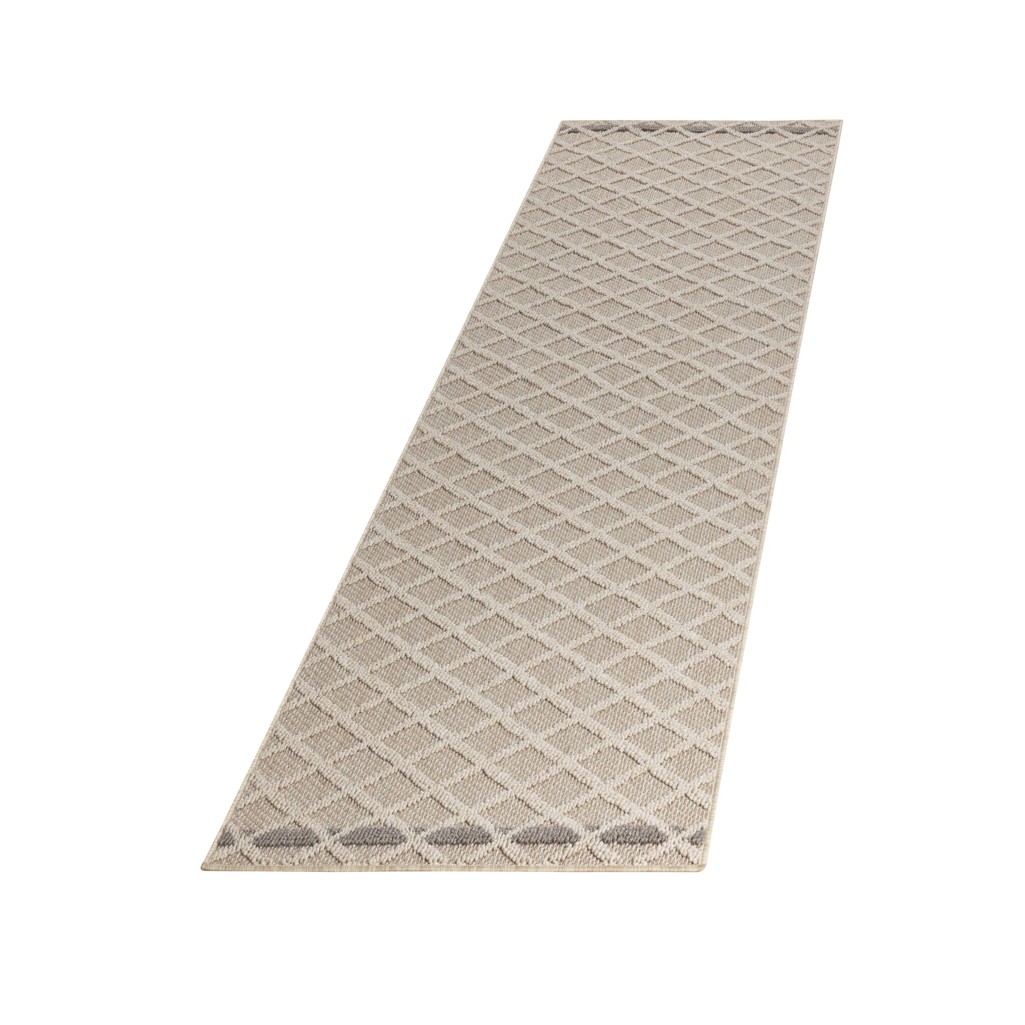 Natur Vloerkleed Milias Buitenkleed Sisal Laagpolig Indoor en Outdoor Beige