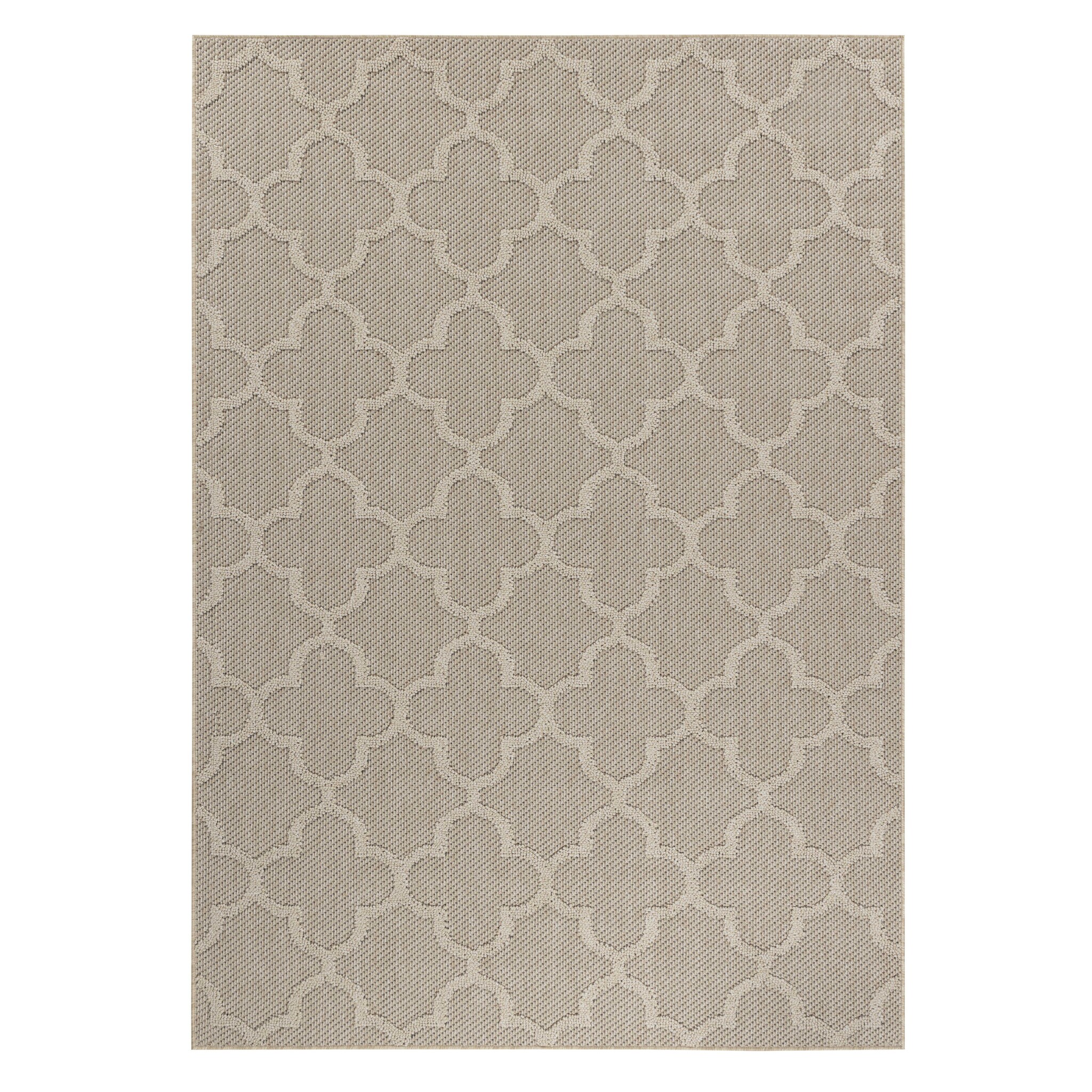 Natur Patara Buitenkleed Sisal Laagpolig Indoor en Outdoor Beige