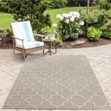 Natur Vloerkleed Patara Buitenkleed Sisal Laagpolig Indoor en Outdoor Beige