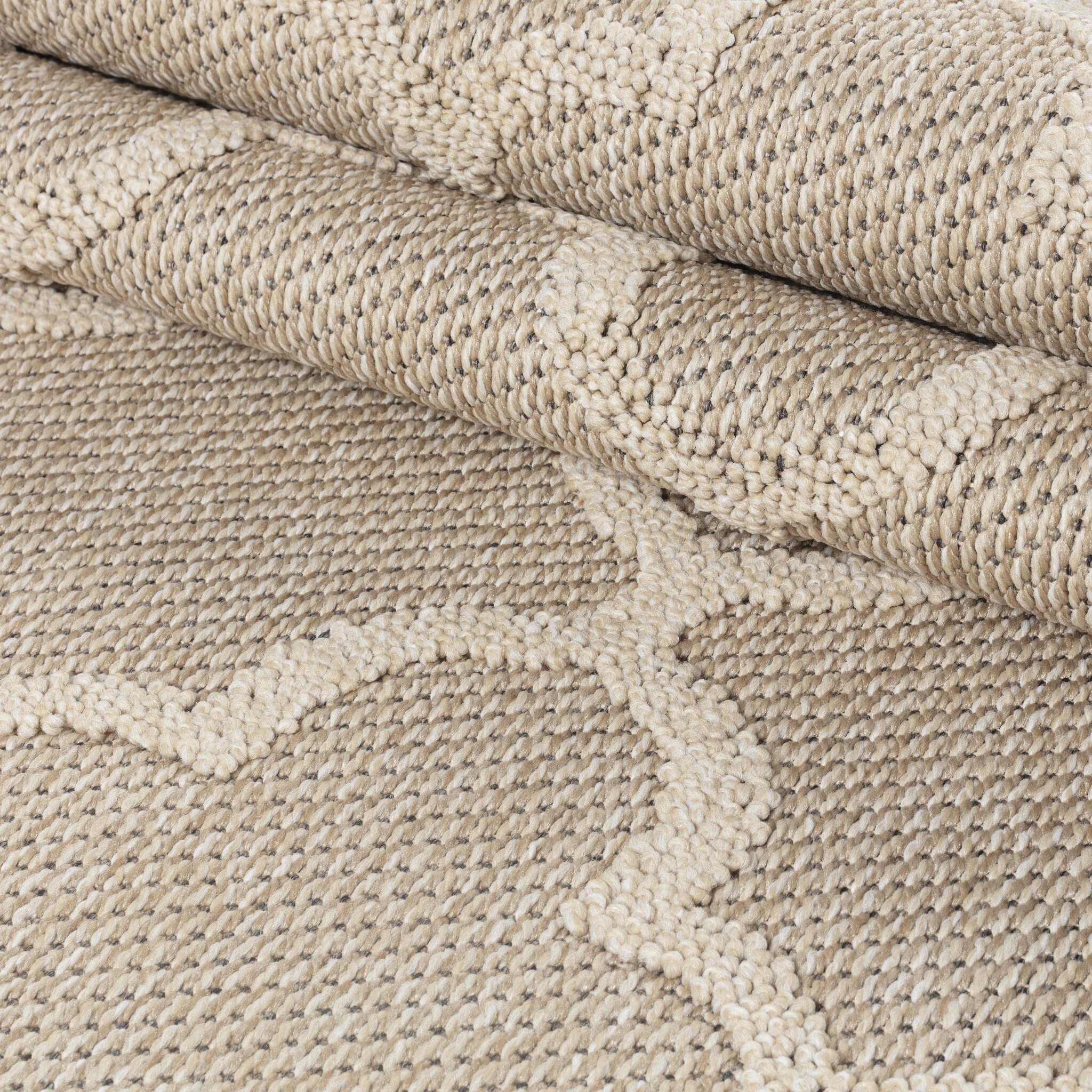 Natur Patara Buitenkleed Sisal Laagpolig Indoor en Outdoor Beige