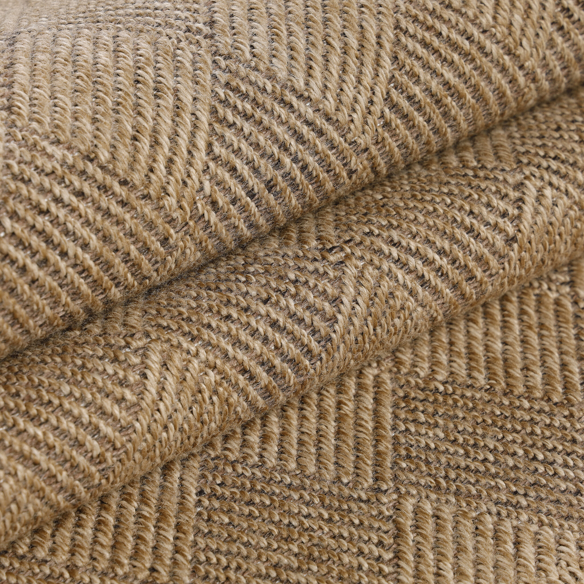 Natur Denpasar Buitenkleed Sisal Laagpolig Indoor en Outdoor Beige Zwart