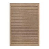 Natur Vloerkleed Bali Buitenkleed Sisal Laagpolig Indoor en Outdoor Beige Zwart