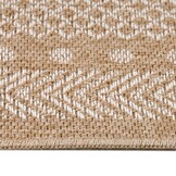 Natur Vloerkleed Kumar Buitenkleed Sisal Laagpolig Indoor en Outdoor Beige