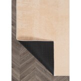 Outlet Samba Soft Fluffy Vloerkleed Laagpolig Donker Beige