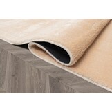 Outlet Samba Soft Fluffy Vloerkleed Laagpolig Donker Beige