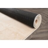 Outlet Samba Soft Fluffy Vloerkleed Laagpolig Donker Beige