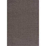 Uni Effen Laagpolig Vloerkleed Modern Grijs