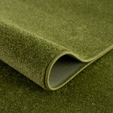 Tapijtenloods Uni Effen Laagpolig Vloerkleed Modern Groen