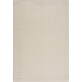 Uni Effen Laagpolig Vloerkleed Modern Creme