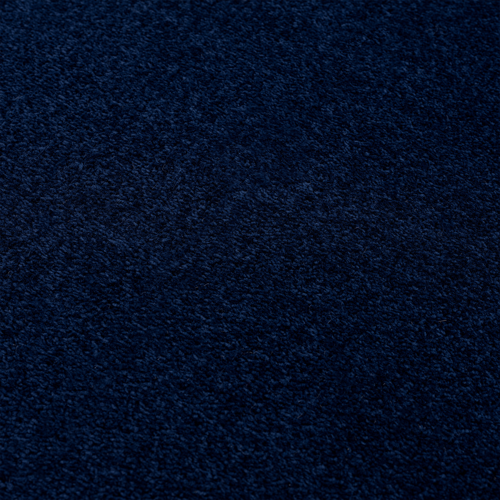 Uni Effen Laagpolig Vloerkleed Modern Donker Blauw Navy