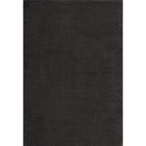 Uni Effen Laagpolig Vloerkleed Modern Donker Grijs