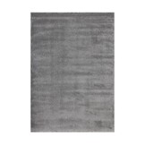 Softtouch Luxe Velvet Laagpolig Vloerkleed Zilver/Grijs