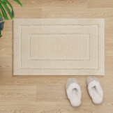 Badmat Antislip - Douchemat Toiletmat Wasbaar Waterabsorberend - Creme