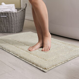 Badmat Antislip - Douchemat Toiletmat Wasbaar Waterabsorberend - Creme
