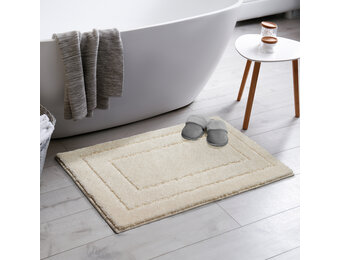 Badmat Antislip - Douchemat Toiletmat Wasbaar Waterabsorberend - Creme