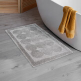 Badmat Antislip - Douchemat Toiletmat Wasbaar Waterabsorberend - Grijs
