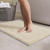 Badmat Antislip - Douchemat Toiletmat Wasbaar Waterabsorberend - Creme