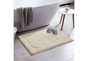 Badmat Antislip - Douchemat Toiletmat Wasbaar Waterabsorberend - Creme