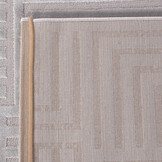 Arte Designer Vloerkleed Laagpolig Luxe Tapijt - Woonkamer Slaapkamer -  Zilver / Grijs