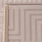 Arte Designer Vloerkleed Laagpolig Luxe Tapijt - Woonkamer Slaapkamer -  Beige