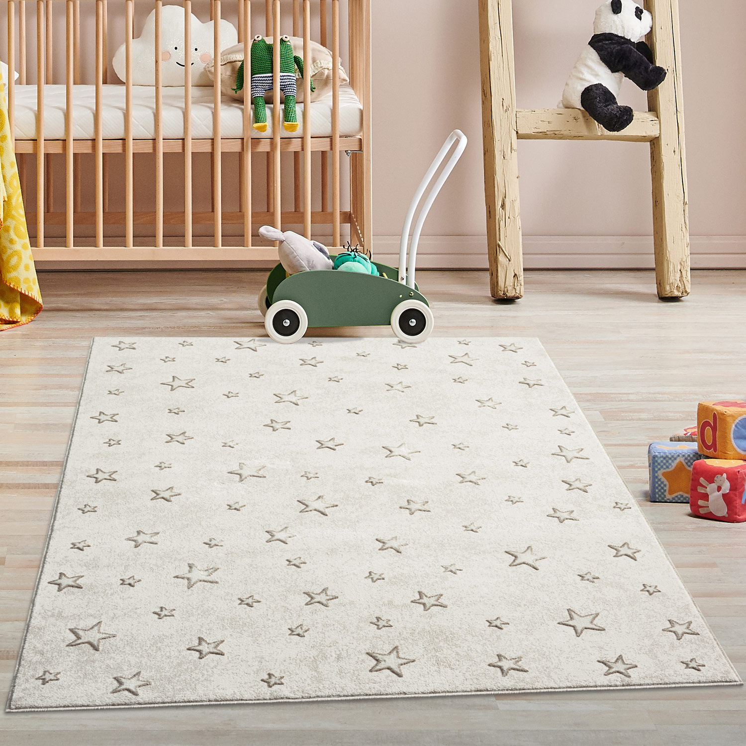 Mara Vloerkleed Kinderkamer Creme