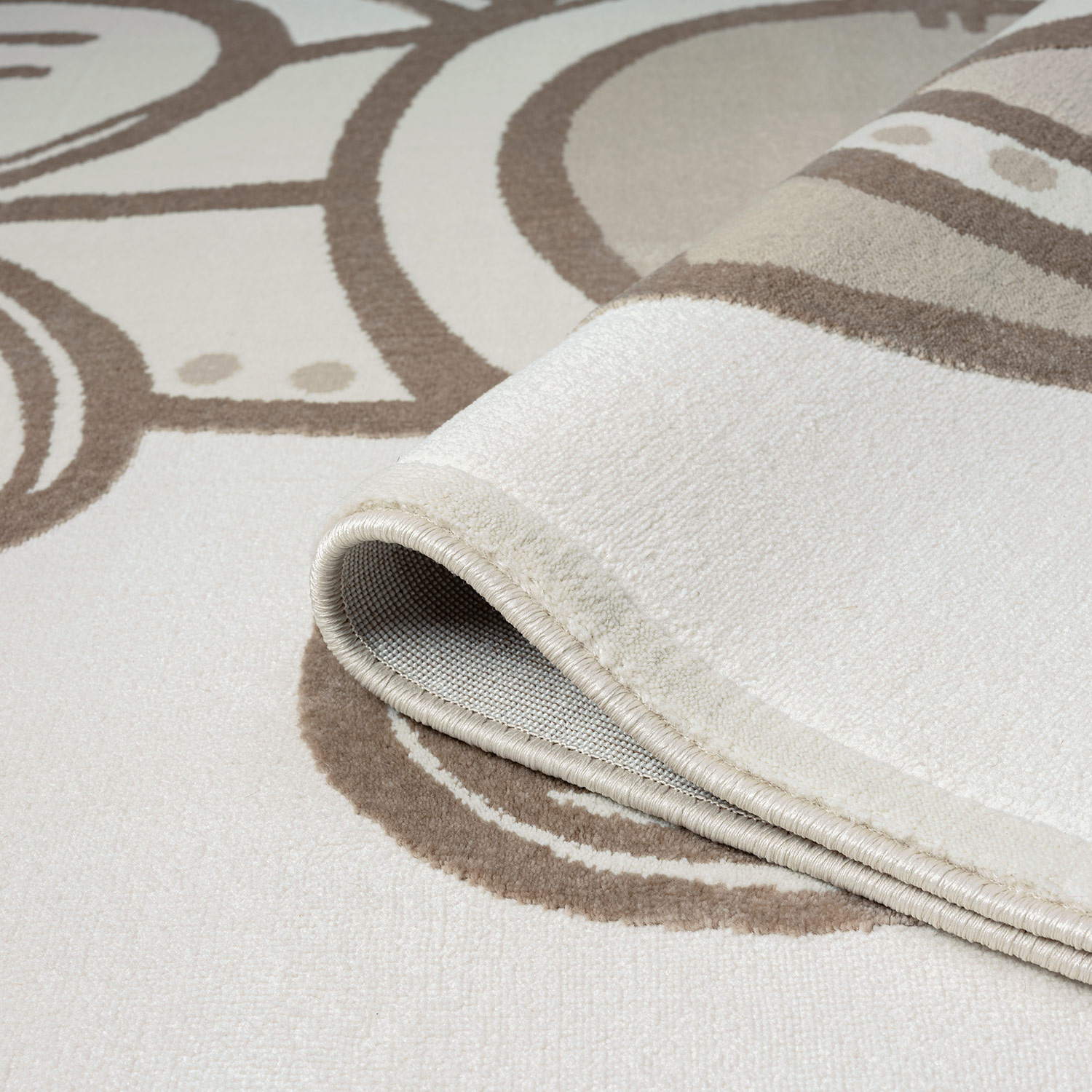 Mara Leeuw Vloerkleed Kinderkamer Creme