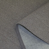 Natural Vloerkleed Wol Polyester Effen Laagpolig Vloerkleed Woonkamer Slaapkamer Donker Grijs