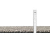 Natural Vloerkleed Wol Polyester Effen Laagpolig Vloerkleed Woonkamer Slaapkamer Grijs