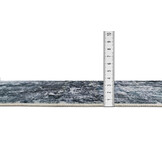 Nostalgia Abstract Rechthoek Laagpolig Vloerkleed Wasbaar Anti-Slip Woonkamer Slaapkamer Blauw