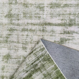 Nostalgia Modern Rechthoek Laagpolig Vloerkleed Wasbaar Anti-Slip Woonkamer Slaapkamer Groen