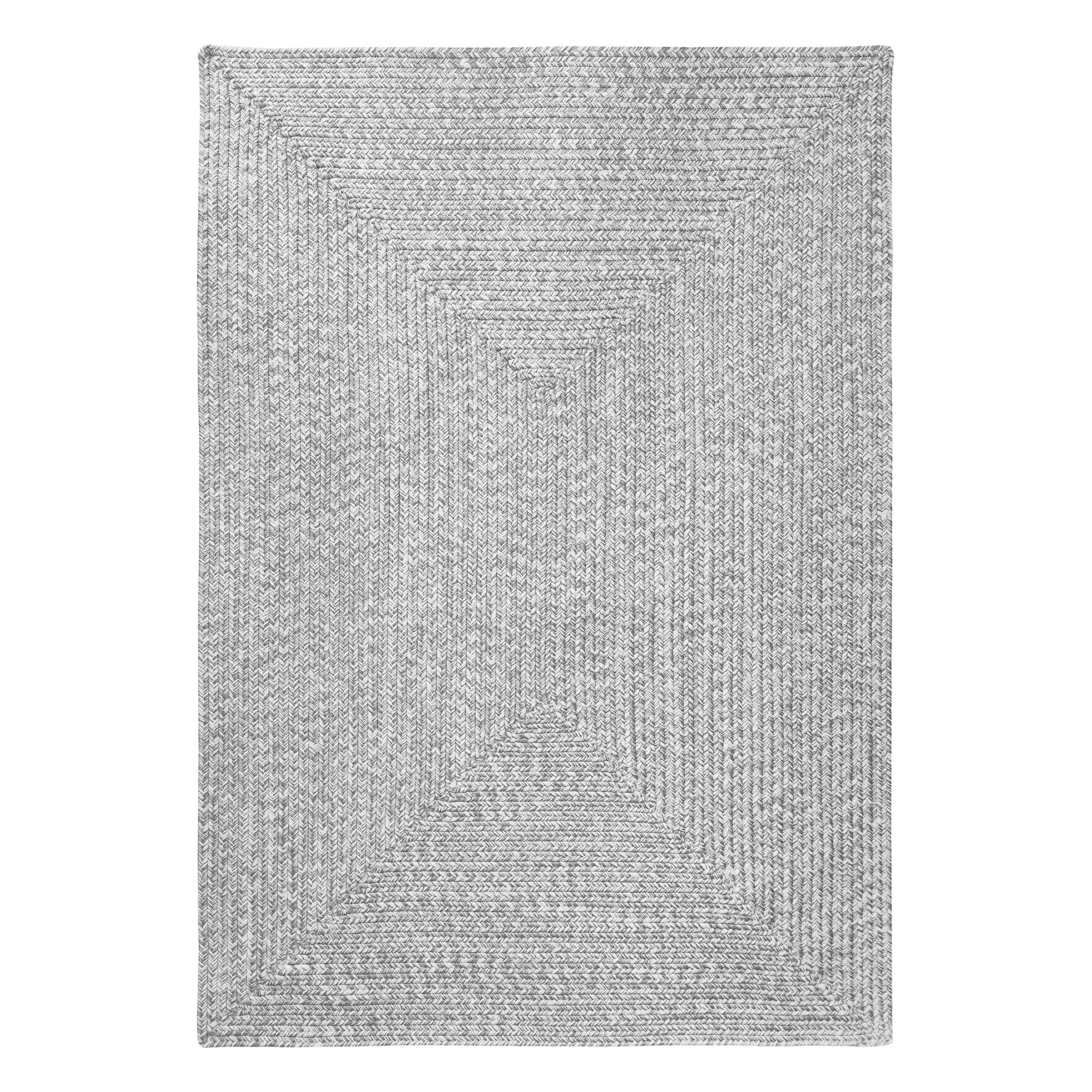 Corda Buitenkleed - Gevlochten - Handgemaakt - In & Outdoor Vloerkleed - Weerbestendig - Lichtgrijs
