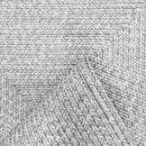 Corda Buitenkleed - Gevlochten - Handgemaakt - In & Outdoor Vloerkleed - Weerbestendig - Lichtgrijs