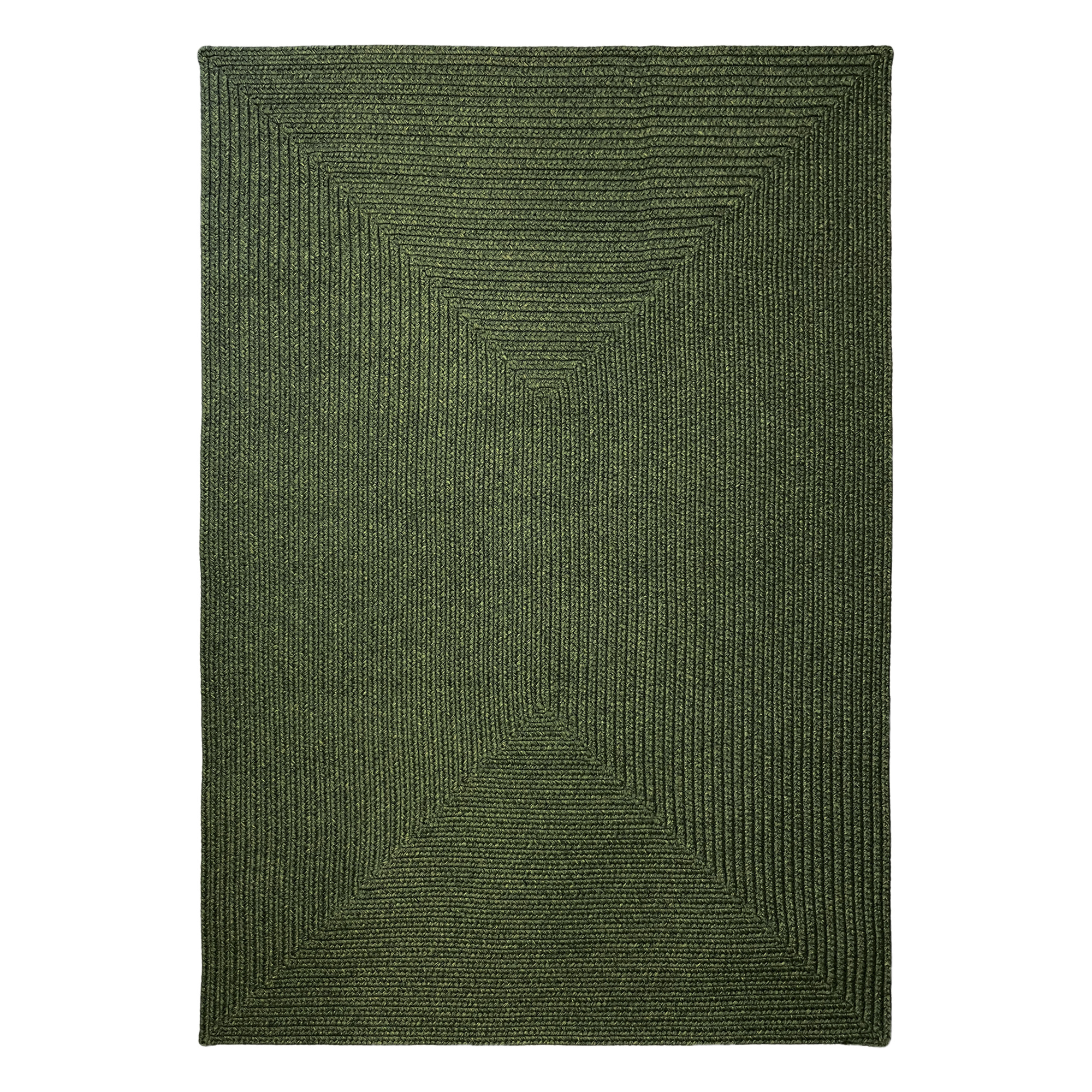 Corda Buitenkleed - Gevlochten - Handgemaakt - In & Outdoor Vloerkleed - Weerbestendig - Groen