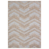 Solid Uni Buitenkleed - Weerbestendig - Effen Vloerkleed - Tuin Balkon - Bruin Beige