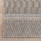 Solid Uni Buitenkleed - Weerbestendig - Effen Vloerkleed - Tuin Balkon - Bruin