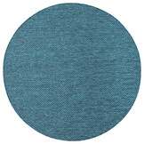 Solid Uni Rond Buitenkleed Blauw