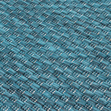 Solid Uni Rond Buitenkleed Blauw