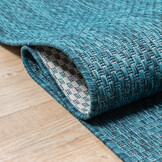 Solid Uni Buitenkleed Blauw
