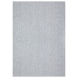 Solid Uni Buitenkleed - Weerbestendig - Effen Vloerkleed - Tuin Balkon - Grijs