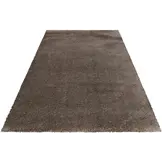 Tapijtenloods Pearl Soft Shaggy Hoogpolig Vloerkleed Effen Taupe