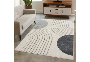 Tapijtenloods Bonito Supreme 3D Laagpolig Vloerkleed Tapijt Grijs