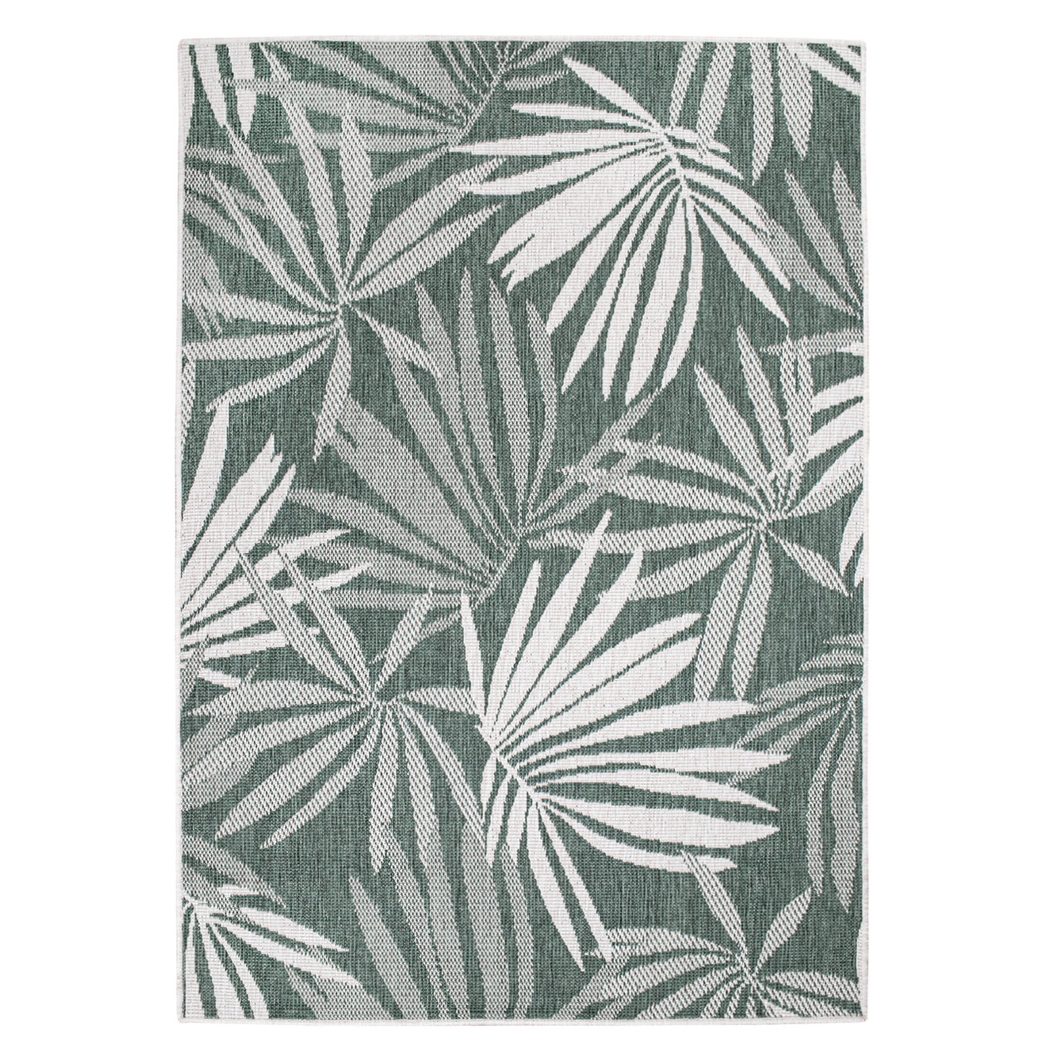 Duo Buitenkleed - Dubbelzijdig - In & Outdoor - Weerbestendig Tuinkleed - Groen