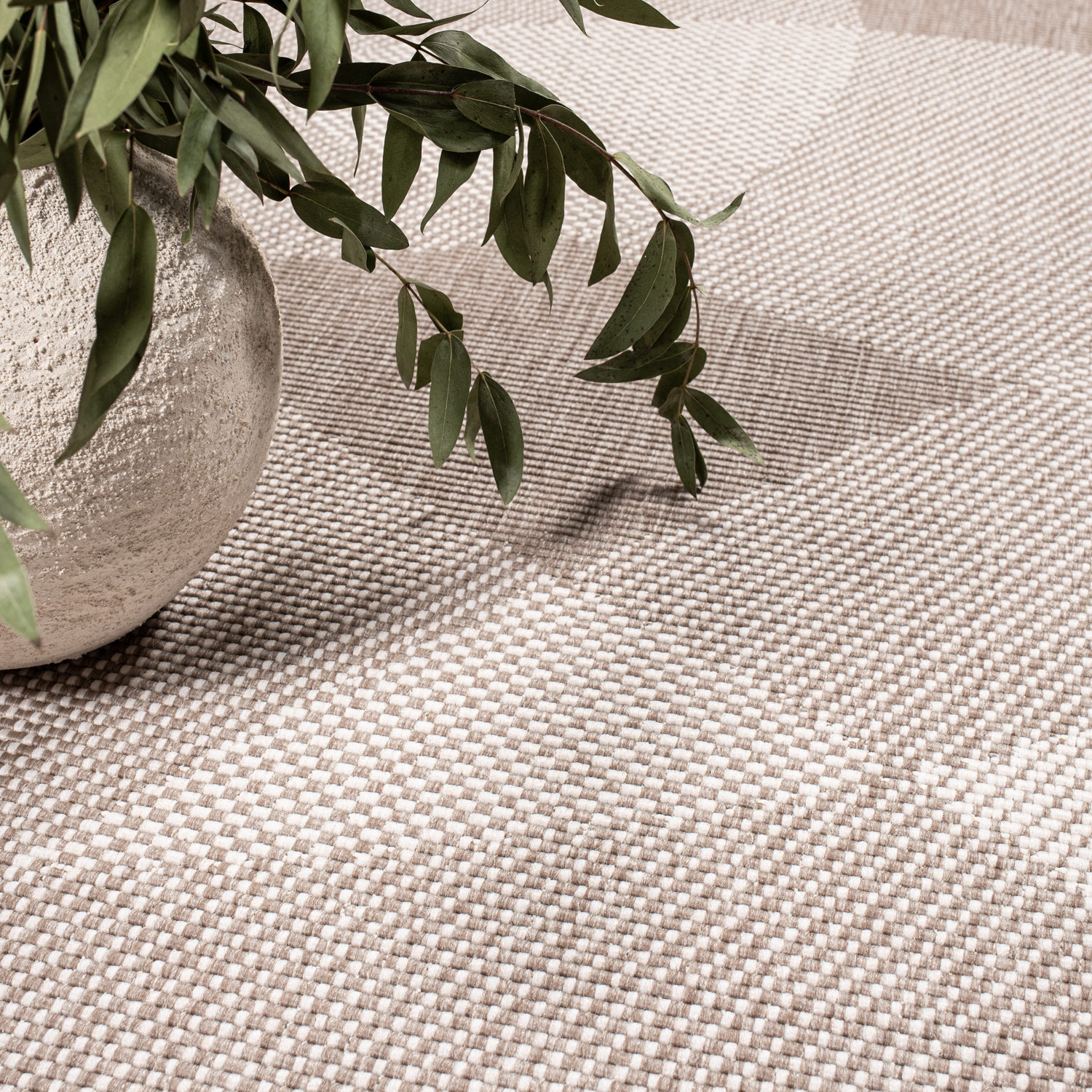Duo Buitenkleed - Dubbelzijdig - In & Outdoor - Weerbestendig Tuinkleed - Beige