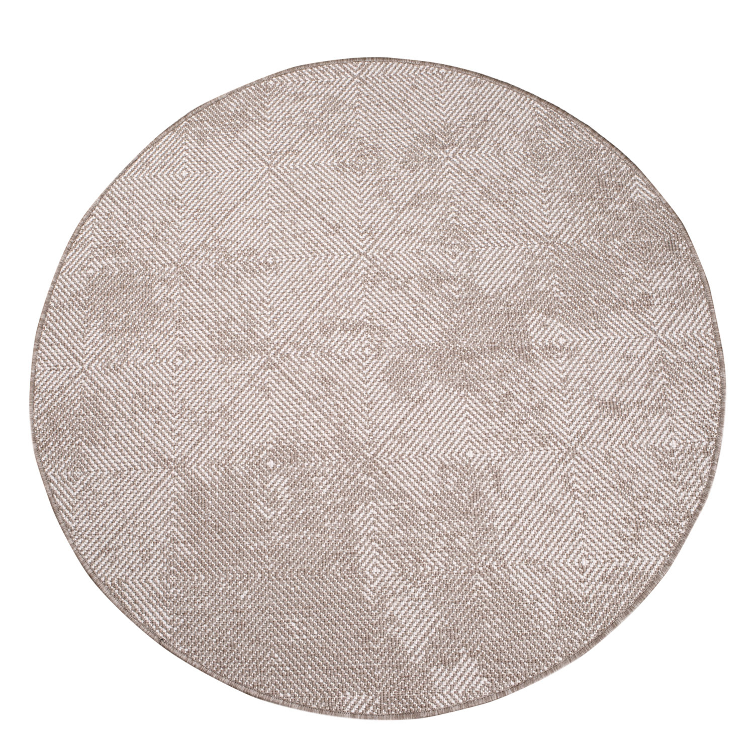 Duo Buitenkleed - Dubbelzijdig - In & Outdoor - Weerbestendig Tuinkleed - Beige