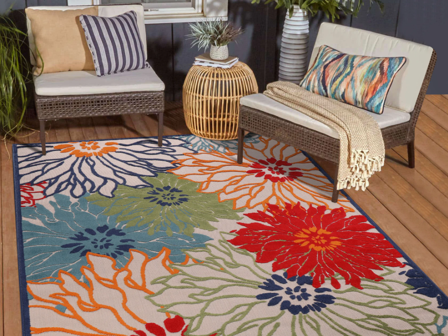 Tijd voor een zomers vloerkleed!