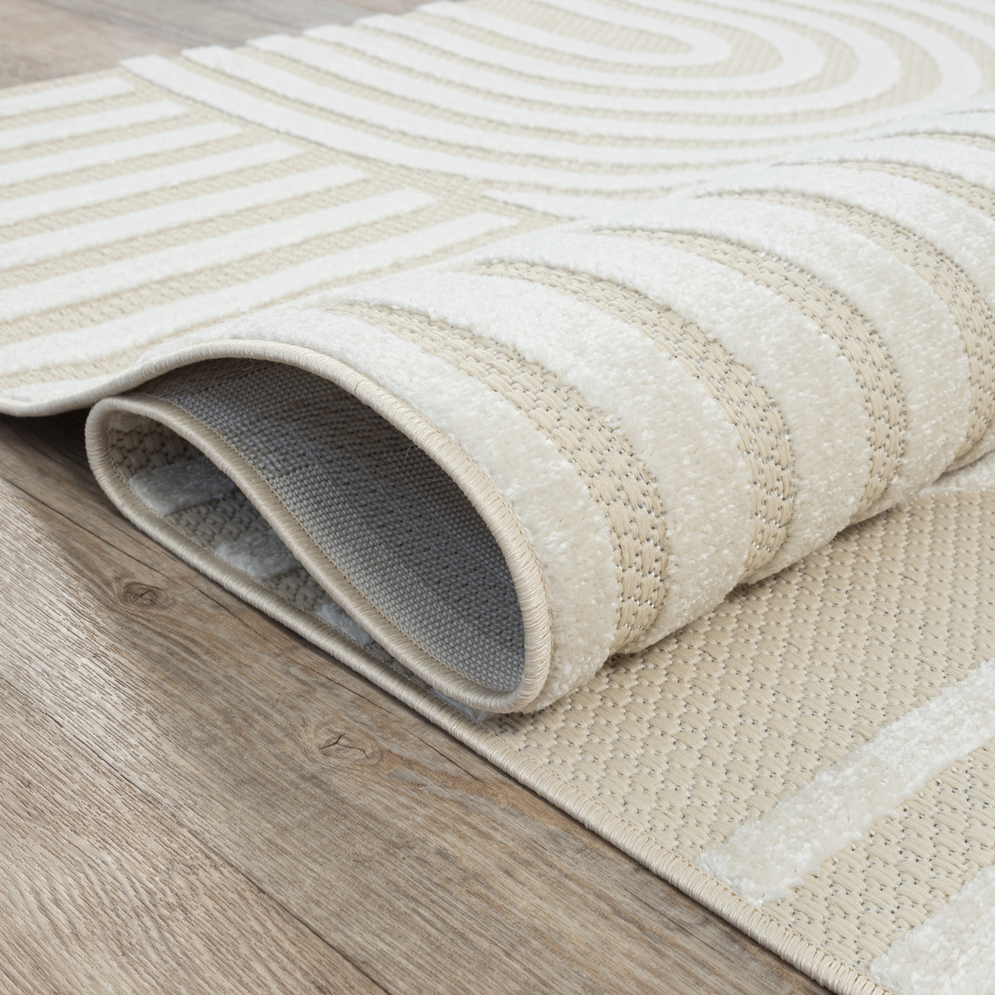 Berlin Outdoor - Japandi - Creme - Buitenkleed Tuin - Weerbestendig -